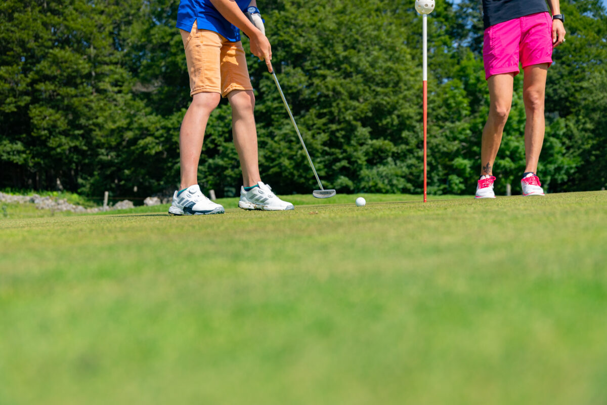 les golfs du Jura pendant l'été