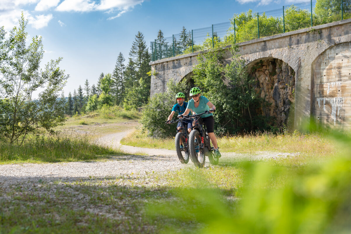 Autres activités sur roues dans le Jura avec le fatbike