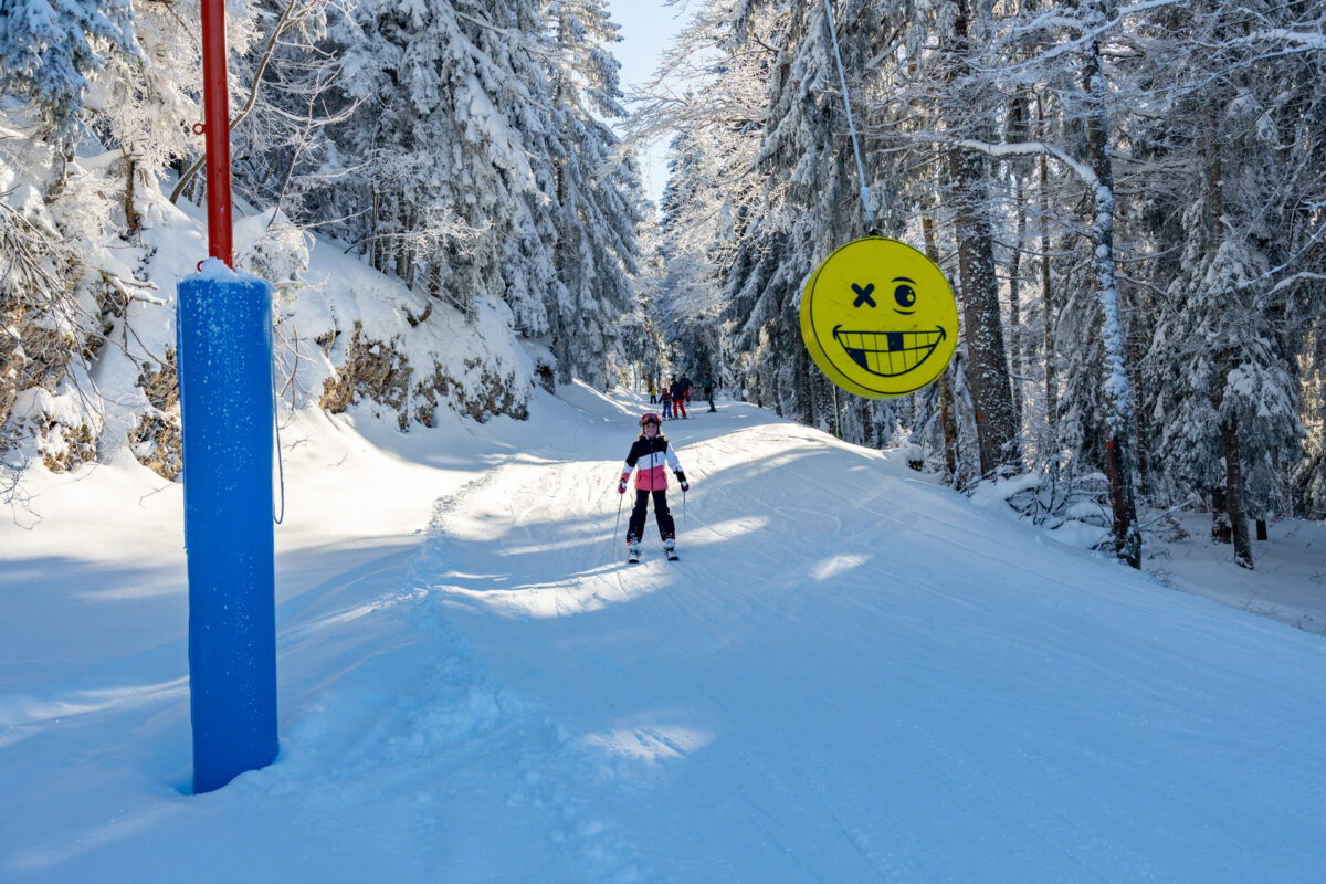 Espace ludique sur le domaine alpin de la Station des Rousses