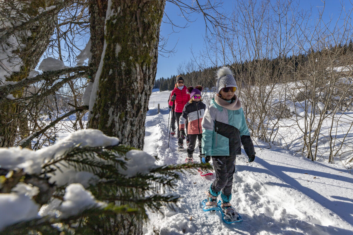 La Station des Rousses et les pistes raquettes