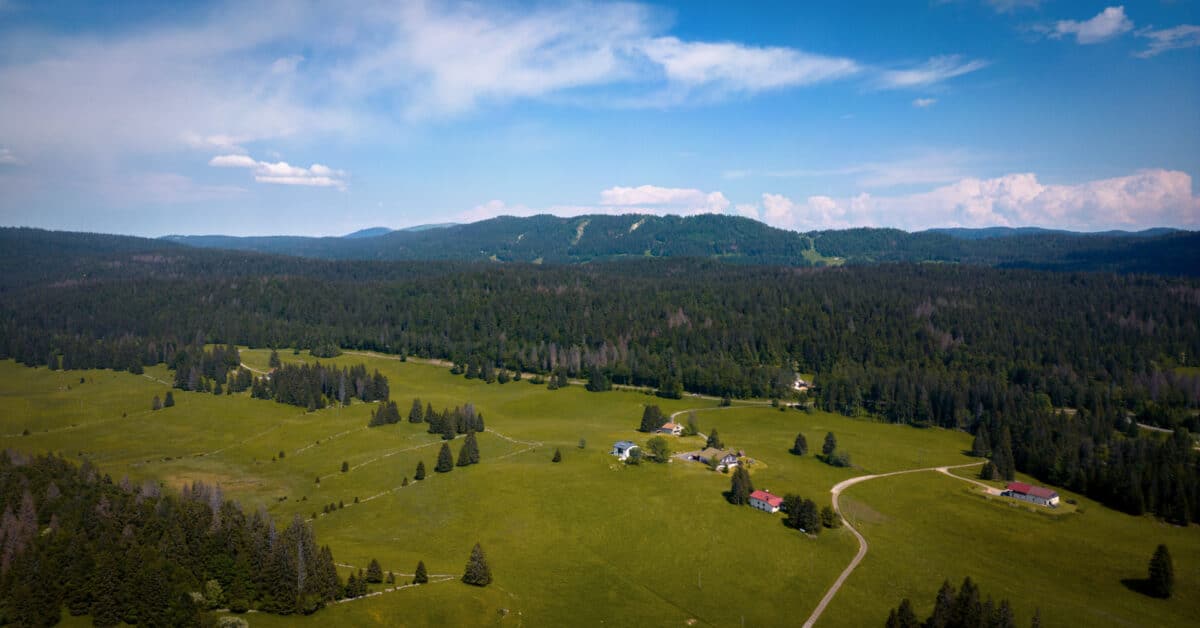 Espaces réglementés par le Parc Naturel Régional du Haut-Jura