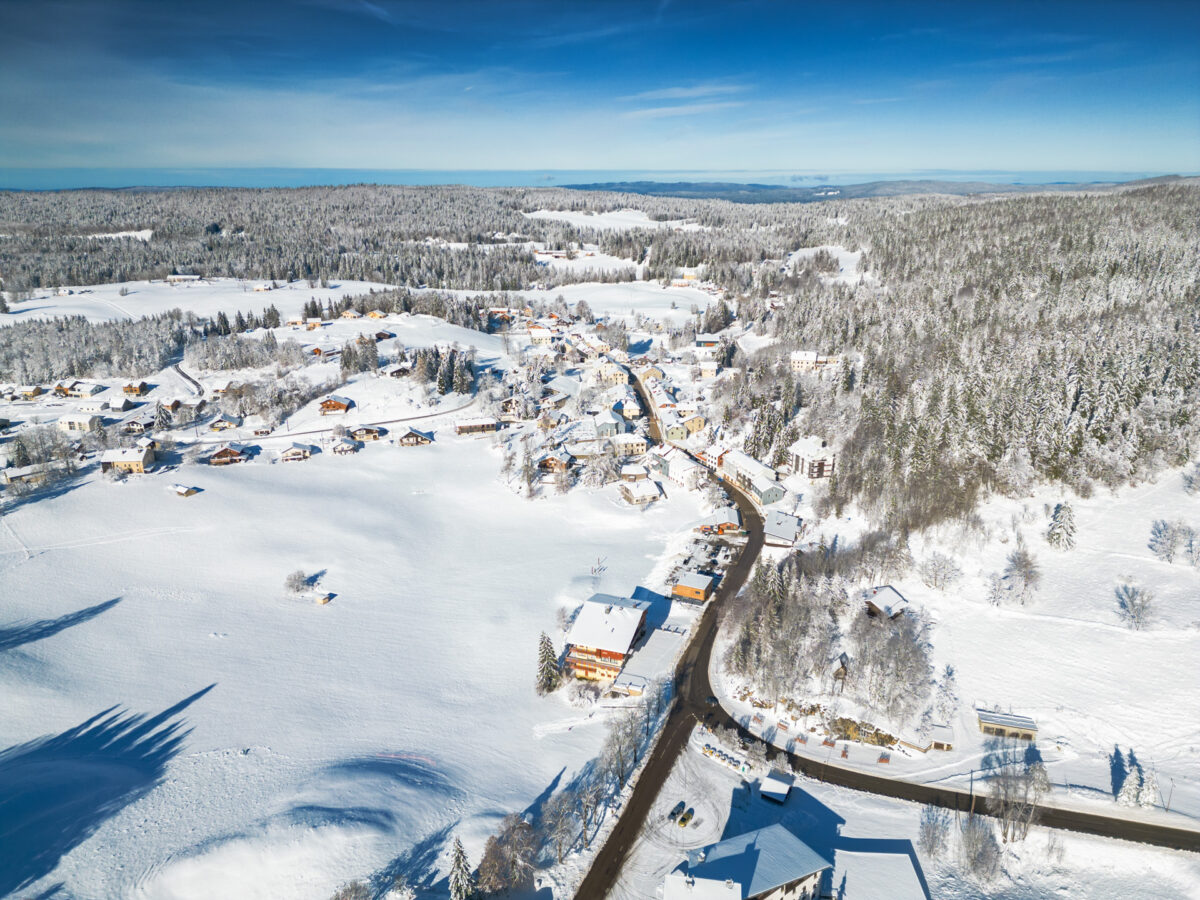 Village authentique de la Station dans le Jura