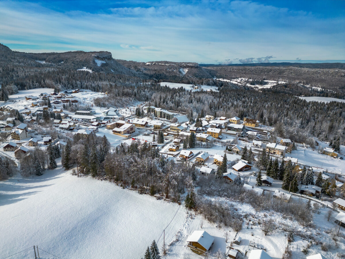 Village authentique de la Station dans le Jura