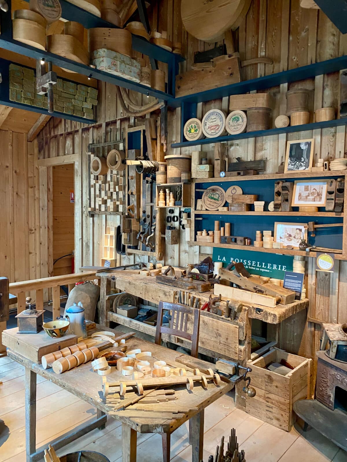 Musée et artisanat du Jura à la Boisselerie