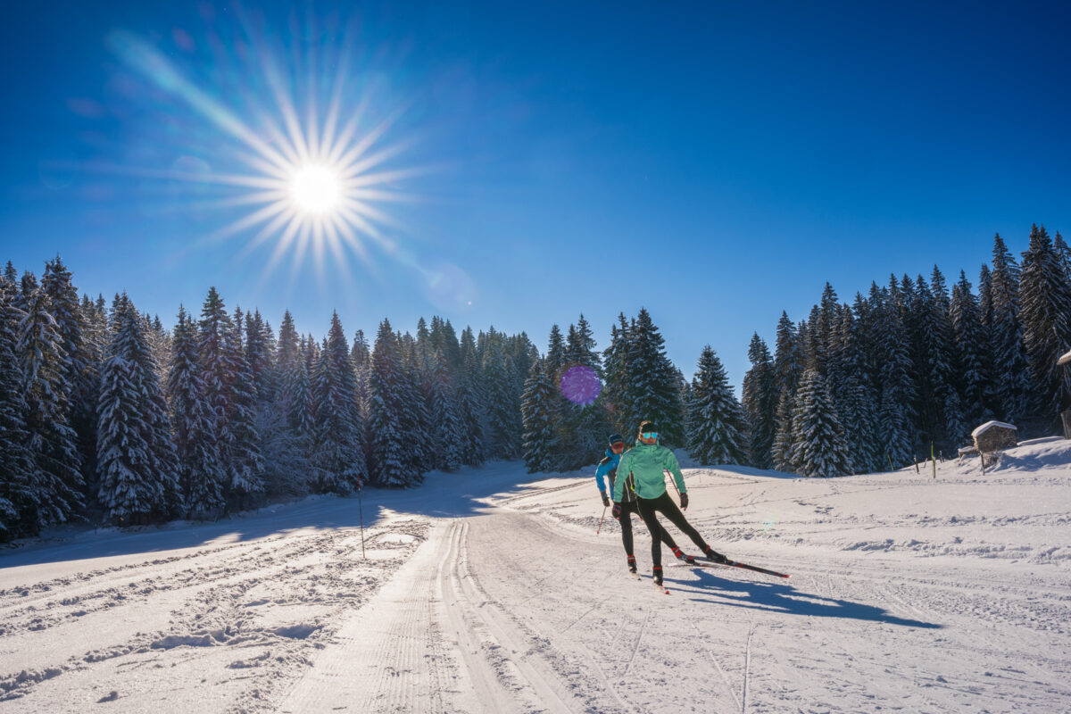 Ski de fond, Station des Rousses