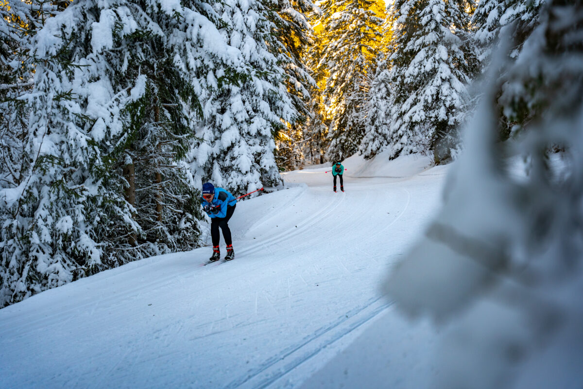 Ski de fond dans le jura