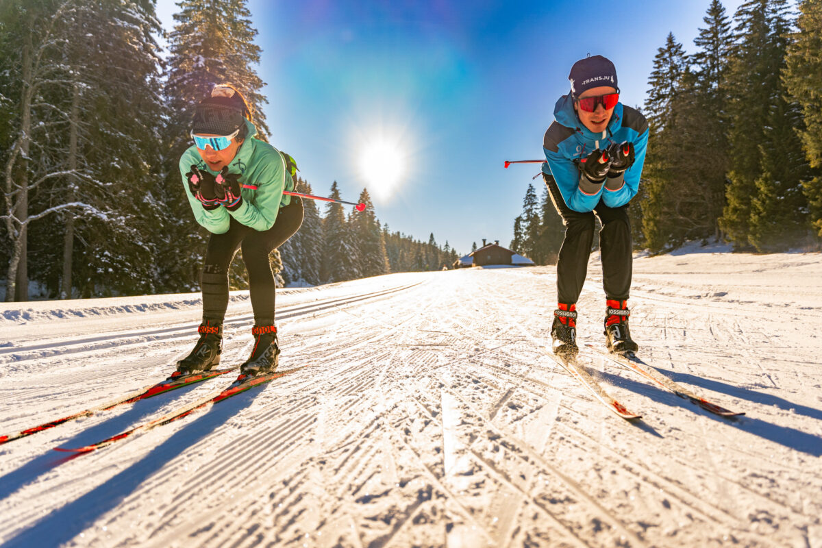 Ski de fond dans le Jura