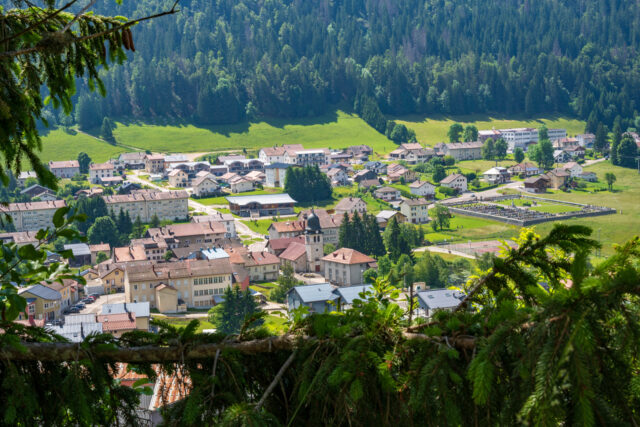 Le village de Bois d'Amont