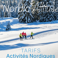 Tarifs activités nordiques - Hiver 2023 / 2024