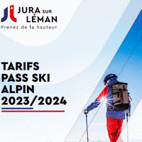 Tarifs ski alpin - Hiver 2023 / 2024